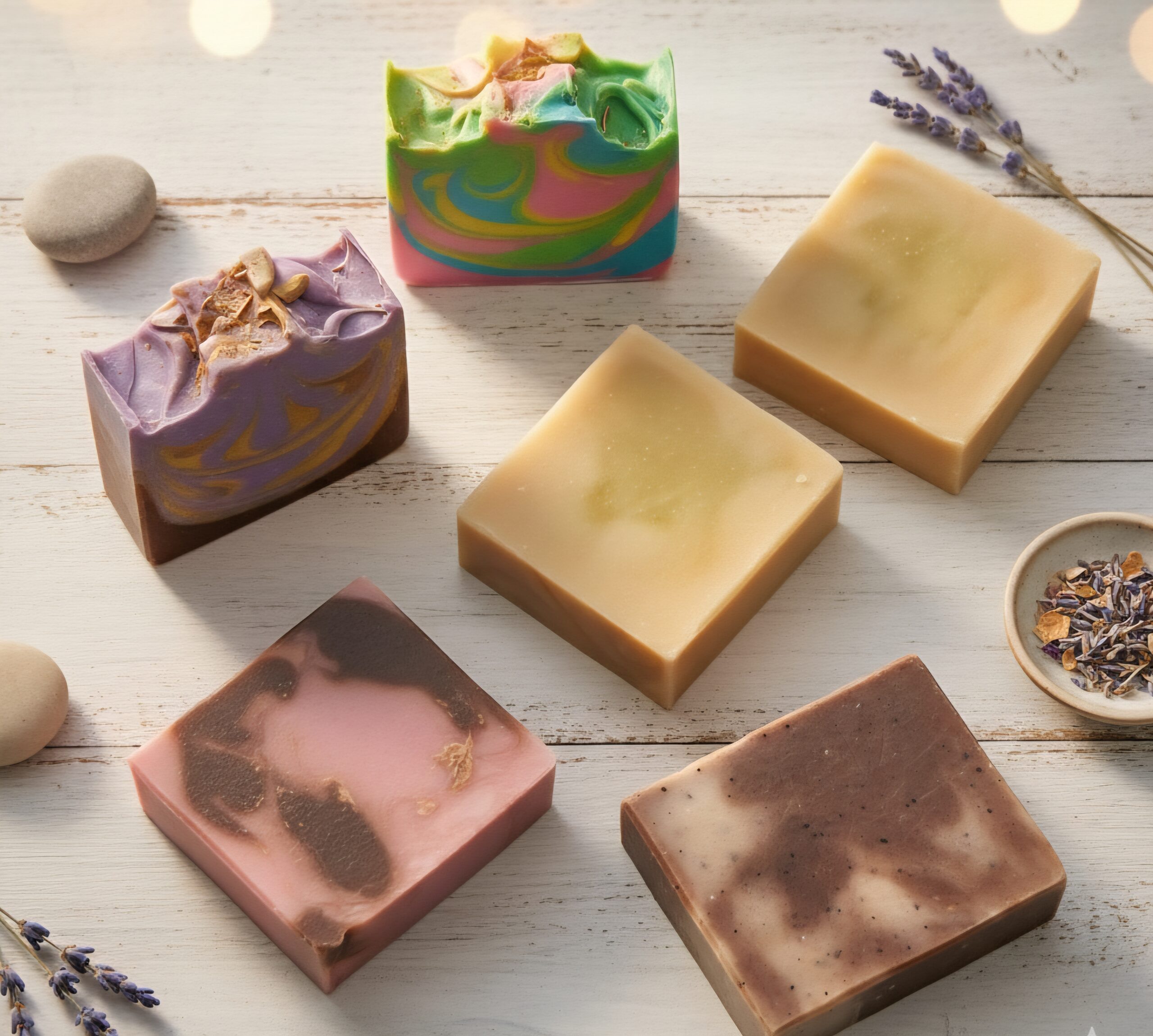 Why Choose Handmade Soap Over Store-Bought? If you’ve ever wondered what makes handmade soap so special, you’re not alone. With all the options on store shelves, it can be easy to grab whatever smells nice or has a pretty label. But here’s the truth — handmade soaps aren’t just about scent and looks. They’re about what’s inside (and what’s not).